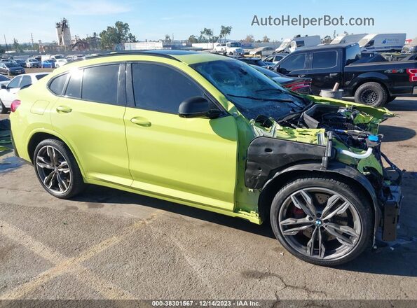 5YM23EC05P9T15821 2023 BMW X4 Зеленый Панорамный вид салона 360°