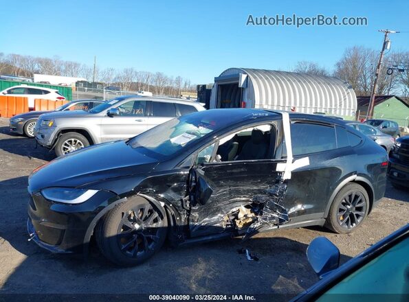 7SAXCDE57PF408446 2023 TESLA MODEL X Черный Панорамный вид салона 360°