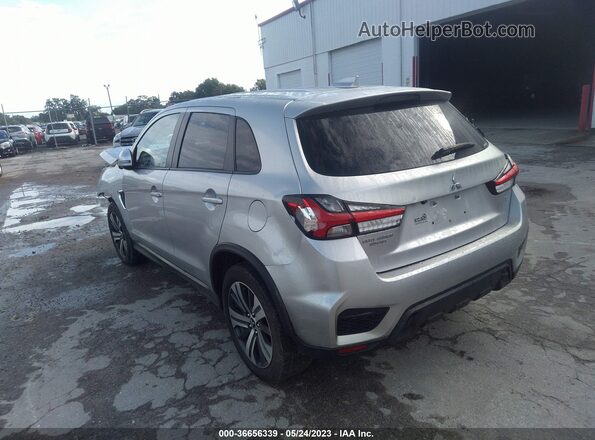 JA4AR3AU7LU019374 2020 MITSUBISHI OUTLANDER SPORT Серебряный Задняя левая четверть