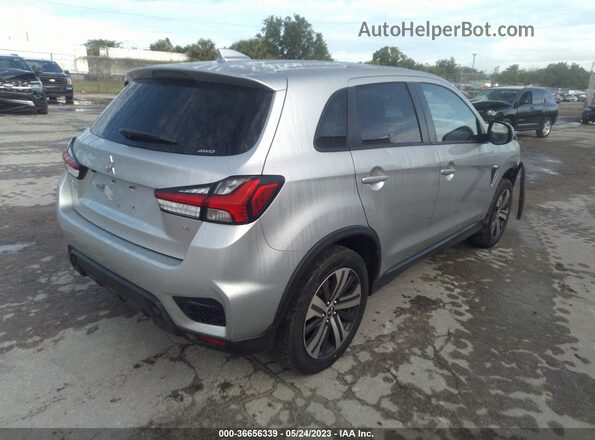 JA4AR3AU7LU019374 2020 MITSUBISHI OUTLANDER SPORT Серебряный Задняя правая четверть