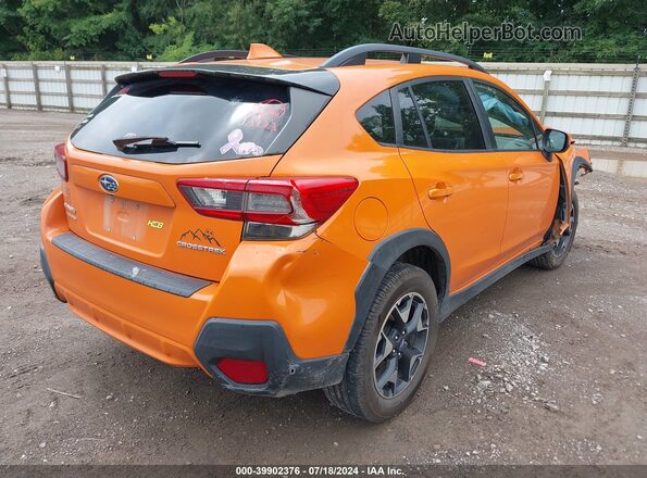 JF2GTAEC1LH219619 2020 SUBARU CROSSTREK Оранжевый Задняя правая четверть