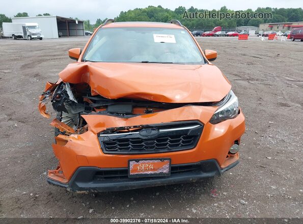 JF2GTAEC1LH219619 2020 SUBARU CROSSTREK Оранжевый Вид панели приборов