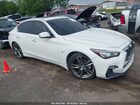 2019 Infiniti Q50 3.0t Signature Edition White vin: JN1EV7AP9KM540943