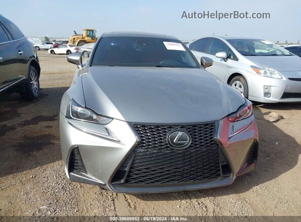 JTHBA1D28J5070212 2018 LEXUS IS 300 Серебряный Вид задней части салона