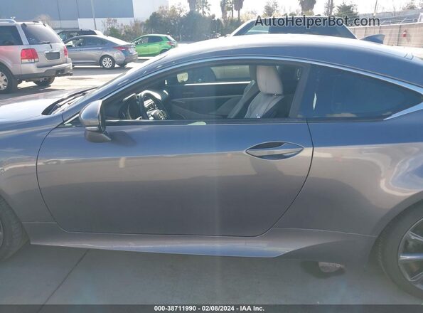 JTHHE5BC0G5011939 2016 LEXUS RC 350 Gray Սալոնի 360 աստիճան տեսք
