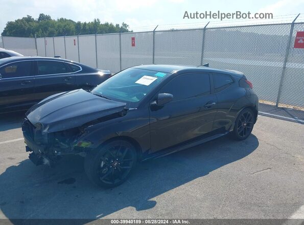 KMHTH6AB0LU021724 2020 HYUNDAI VELOSTER Черный Передняя левая четверть