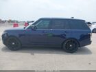 2019 Land Rover Range Rover 3.0l V6 Supercharged Hse Blue vin: SALGS2SV7KA550427