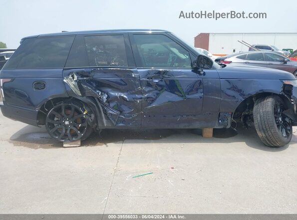 SALGS2SV7KA550427 2019 LAND ROVER RANGE ROVER Blue Widok z przodu