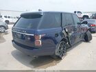 2019 Land Rover Range Rover 3.0l V6 Supercharged Hse Blue vin: SALGS2SV7KA550427