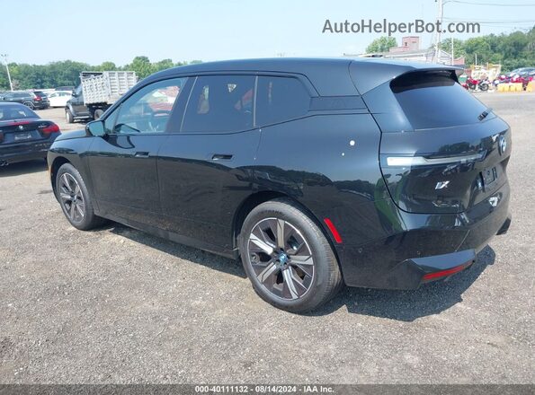WB523CF05RCR54498 2024 BMW IX Черный Задняя левая четверть
