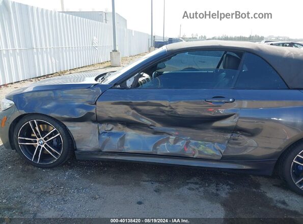 WBA2N1C55JVC28118 2018 BMW M2 Gray Widok z przodu