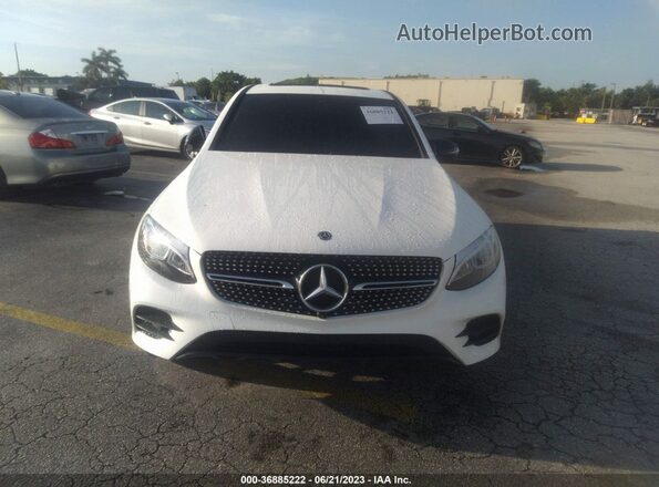 WDC0J4KB1KF543225 2019 MERCEDES-BENZ GLC 300 COUPE Белый Вид спереди
