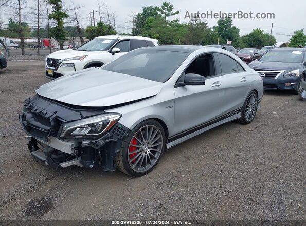 WDDSJ5CB2JN577753 2018 MERCEDES-BENZ AMG CLA 45 Серебряный Передняя левая четверть