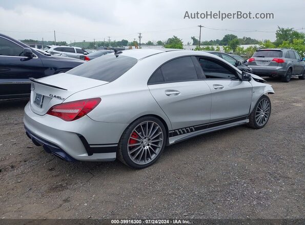 WDDSJ5CB2JN577753 2018 MERCEDES-BENZ AMG CLA 45 Серебряный Задняя правая четверть