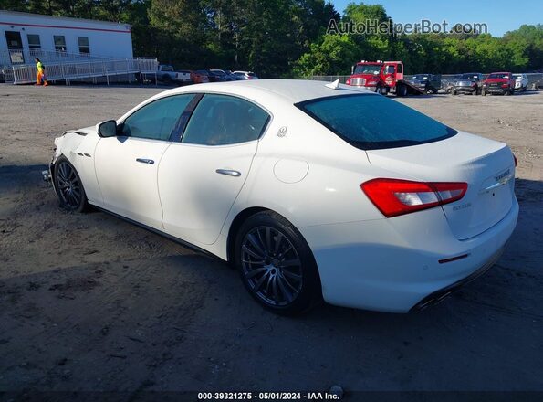 ZAM57XSA9J1300367 2018 MASERATI GHIBLI Белый Задняя левая четверть