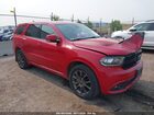 2018 Dodge Durango Gt Awd Red vin: 1C4RDJDG4JC232139