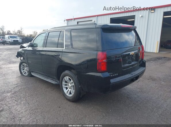 1GNSKBKC6LR123699 2020 CHEVROLET TAHOE Черный Задняя левая четверть