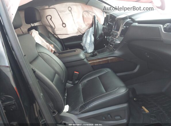 1GNSKBKC6LR123699 2020 CHEVROLET TAHOE Черный Вид салона спереди
