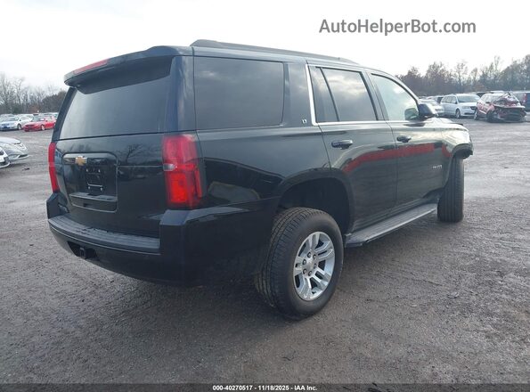 1GNSKBKC6LR123699 2020 CHEVROLET TAHOE Черный Задняя правая четверть