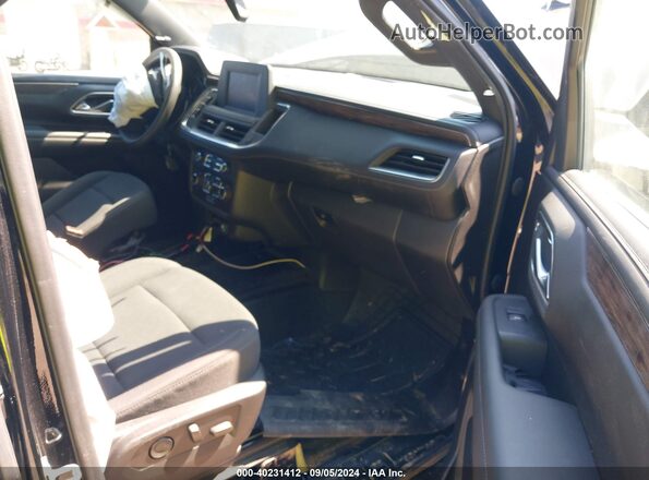 1GNSKLED7MR431573 2021 CHEVROLET TAHOE Black Вид салону спереду