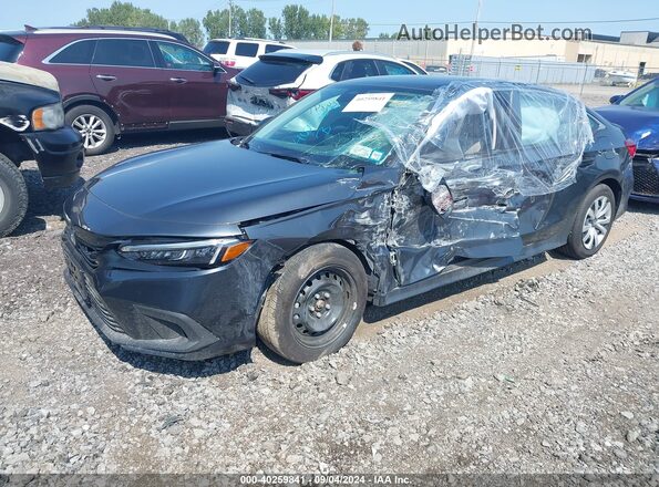 2HGFE2F20RH568677 2024 HONDA CIVIC Gray Przód lewy