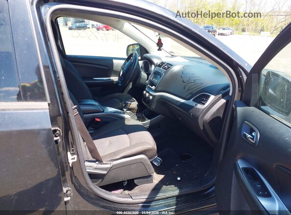 3C4PDCAB4JT170323 2018 DODGE JOURNEY Black წინა სალონის ხედი