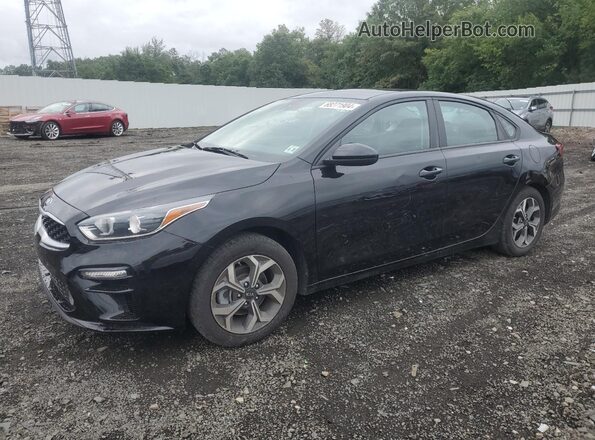 3KPF24AD1LE206422 2020 KIA FORTE Черный Передняя левая четверть