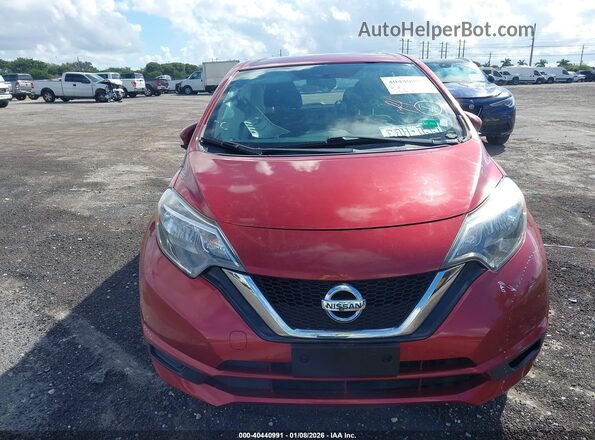 3N1CE2CP9KL365322 2019 NISSAN VERSA NOTE Красный Вид щитка приборов