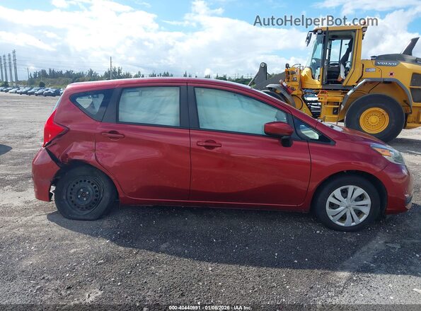 3N1CE2CP9KL365322 2019 NISSAN VERSA NOTE Красный Вид задней части салона
