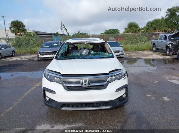 5FNYF6H53MB094161 2021 HONDA PILOT Белый Вид спереди