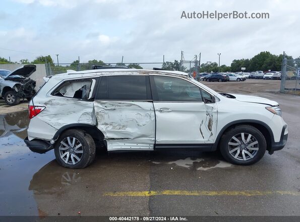 5FNYF6H53MB094161 2021 HONDA PILOT Белый Вид щитка приборов