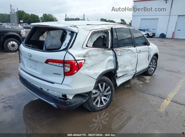 5FNYF6H53MB094161 2021 HONDA PILOT Белый Задняя правая четверть