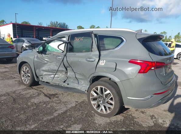 5NMS5DAL6MH347655 2021 HYUNDAI SANTA FE CALLIGRAPHY Gray Tył lewy