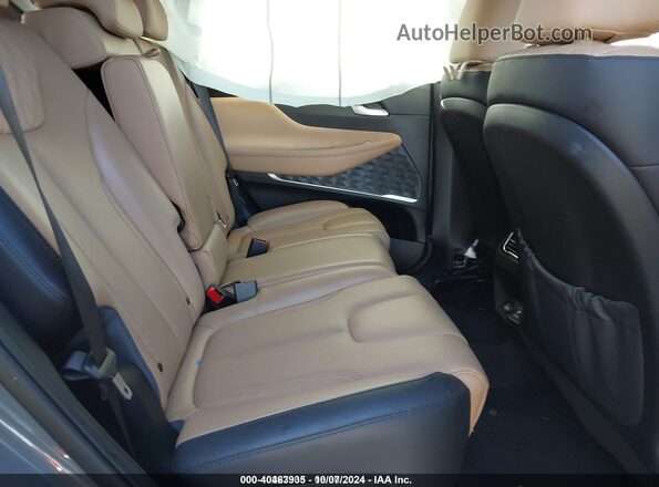 5NMS5DAL6MH347655 2021 HYUNDAI SANTA FE CALLIGRAPHY Gray Widok naklejki z numerem VIN