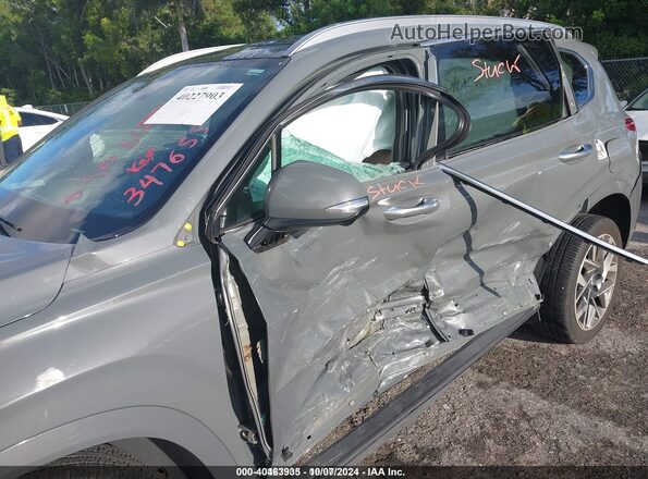 5NMS5DAL6MH347655 2021 HYUNDAI SANTA FE CALLIGRAPHY Gray Widok z przodu