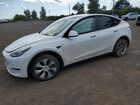 2020 Tesla Model Y White vin: 5YJYGDEE2LF026213