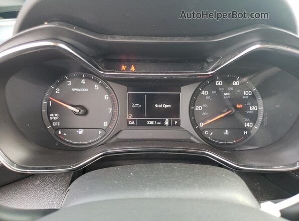 KL79MVSL7PB181917 2023 CHEVROLET TRAILBLAZER Gray Widok zestawu wskaźników