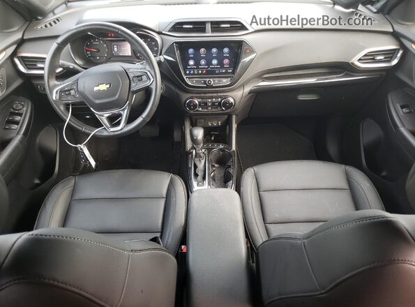 KL79MVSL7PB181917 2023 CHEVROLET TRAILBLAZER Gray Widok deski rozdzielczej