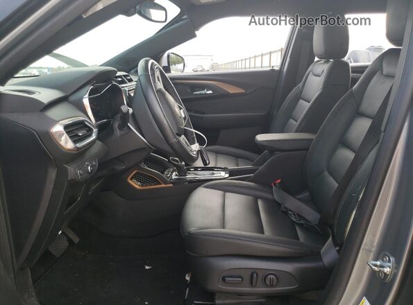 KL79MVSL7PB181917 2023 CHEVROLET TRAILBLAZER Gray Widok wnętrza z przodu