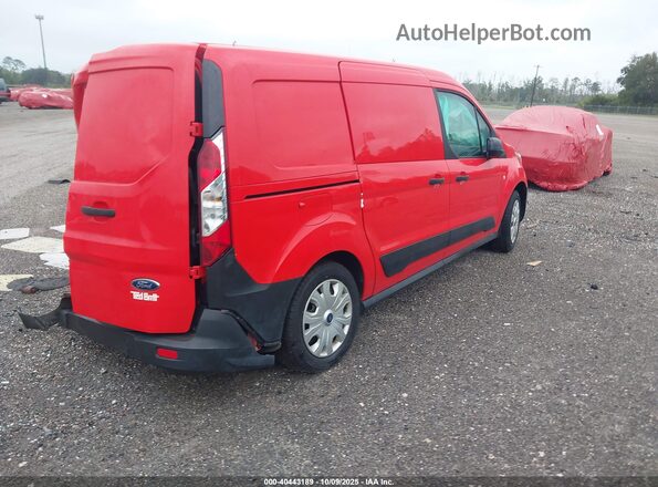 NM0LS7E24M1485833 2021 FORD TRANSIT CONNECT Red Trasero derecho
