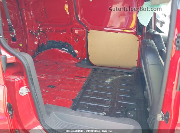 NM0LS7E24M1485833 2021 FORD TRANSIT CONNECT Red Vista de la etiqueta del VIN