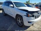 2018 Jeep Grand Cherokee Sterling Edition 4x4 White vin: 1C4RJFBG9JC224725