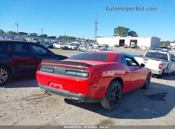 2C3CDZJG6LH230552 2020 DODGE CHALLENGER Красный Задняя правая четверть