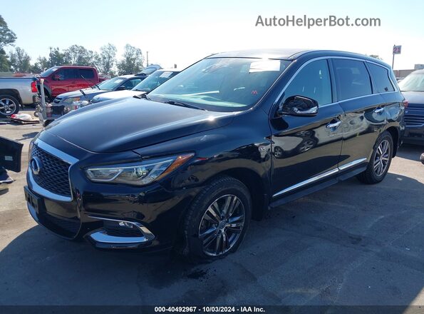 5N1DL0MM7LC548677 2020 INFINITI QX60 Черный Передняя левая четверть