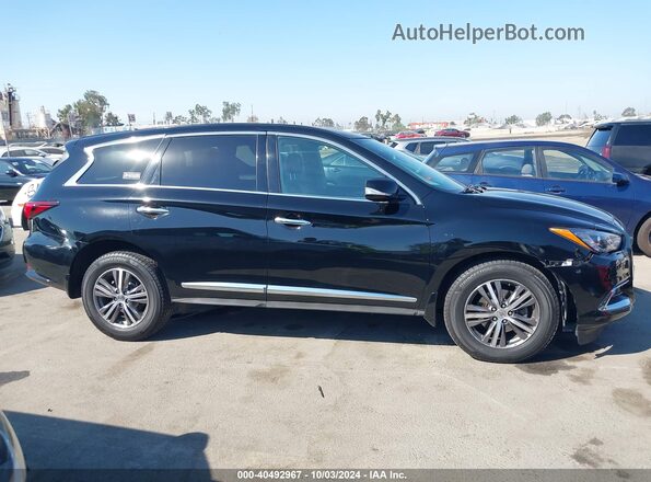 5N1DL0MM7LC548677 2020 INFINITI QX60 Черный Вид задней части салона