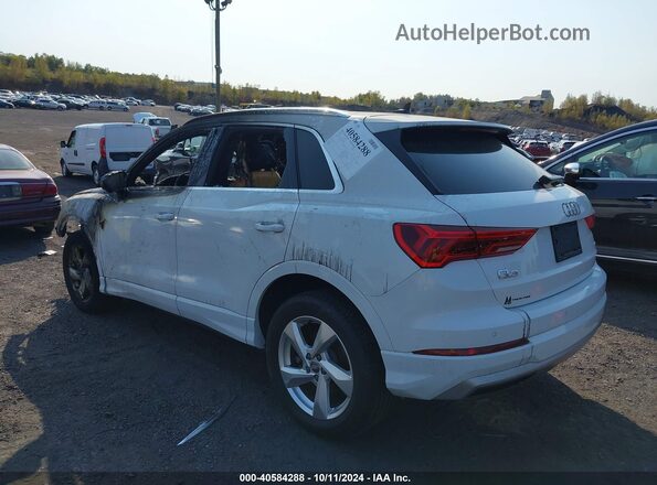 WA1AECF30L1039818 2020 AUDI Q3 Белый Задняя левая четверть