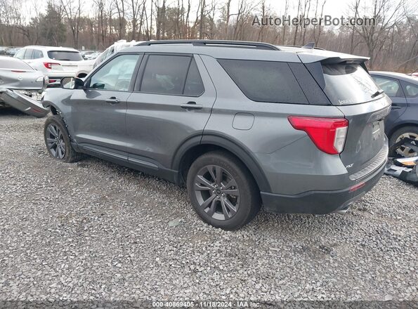 1FMSK8DH4RGA45010 2024 FORD FORD EXPLORER Gray Trasero izquierdo