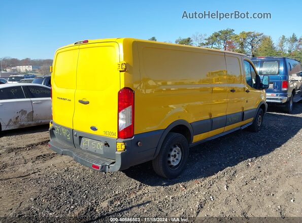 1FTYR2ZM4GKA90228 2016 FORD TRANSIT-250 Желтый Задняя правая четверть