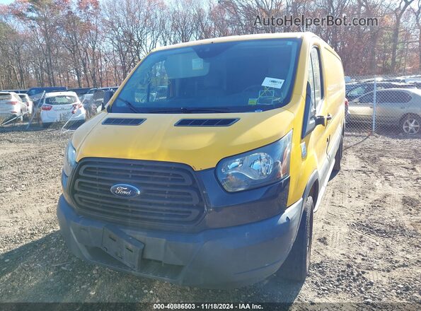 1FTYR2ZM4GKA90228 2016 FORD TRANSIT-250 Желтый Вид панели приборов