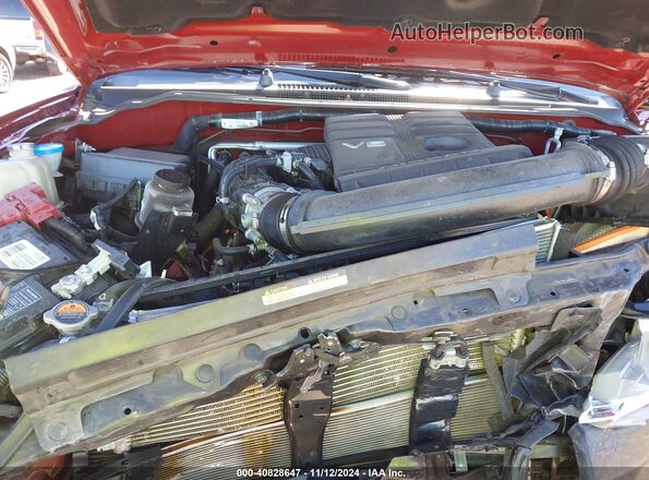 1N6ED0CE5MN701236 2021 NISSAN FRONTIER Red Widok z tyłu